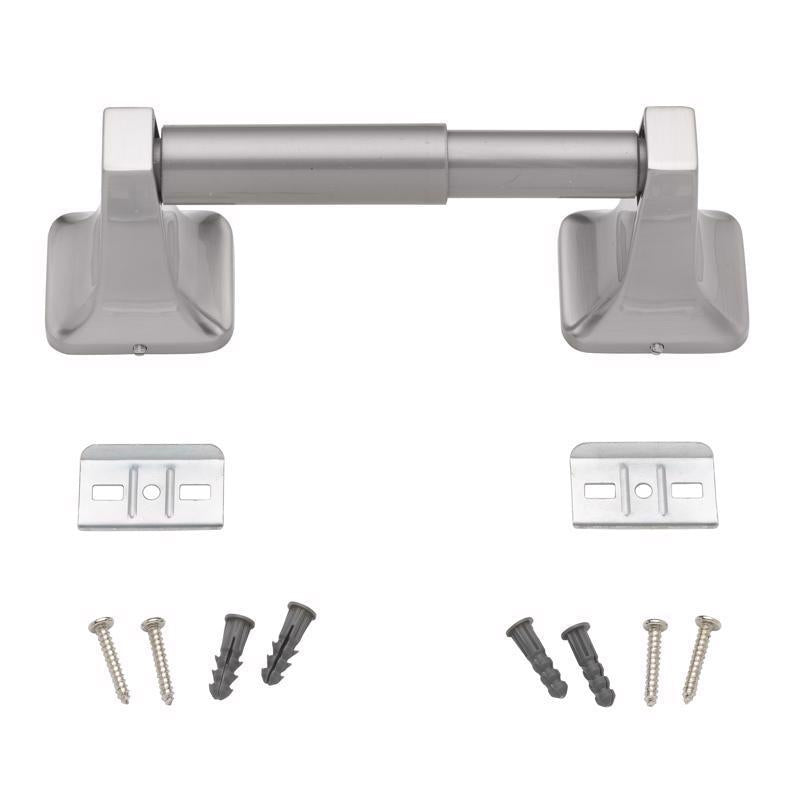 OakBrook Brushed Nickel Metallic Toilet Paper Holder