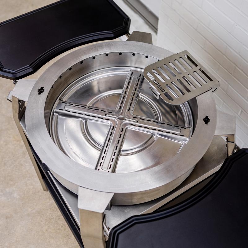 Breeo 57 in. W Stainless Steel Outdoor Round Charcoal/Wood Fire Pit