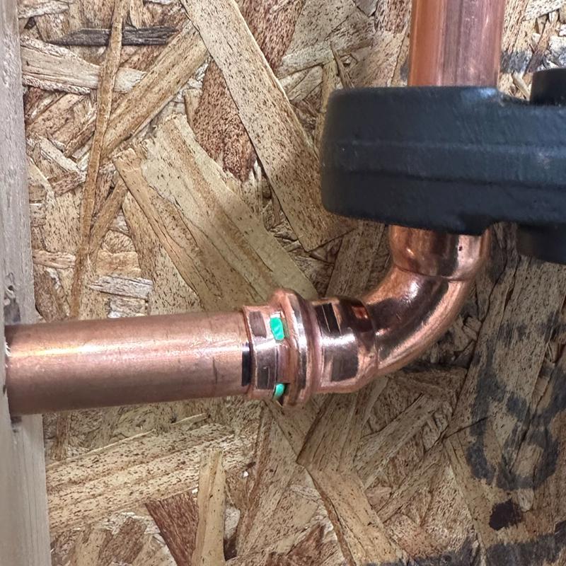 QuickFitting 1/2 in. Press in. X 1/2 in. D Press in. Copper 90 Degree Elbow