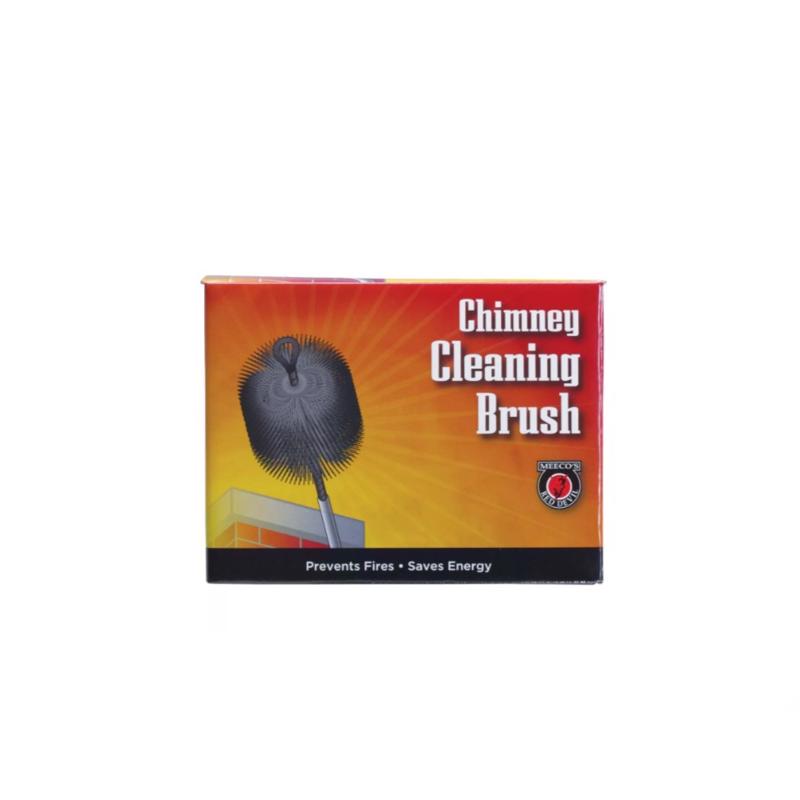 Meeco's Red Devil 8 in. Round Steel Chimney Brush