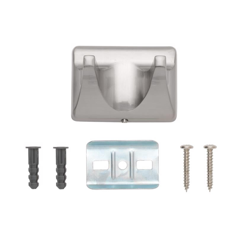 OakBrook Collection Brushed Nickel Robe Hook