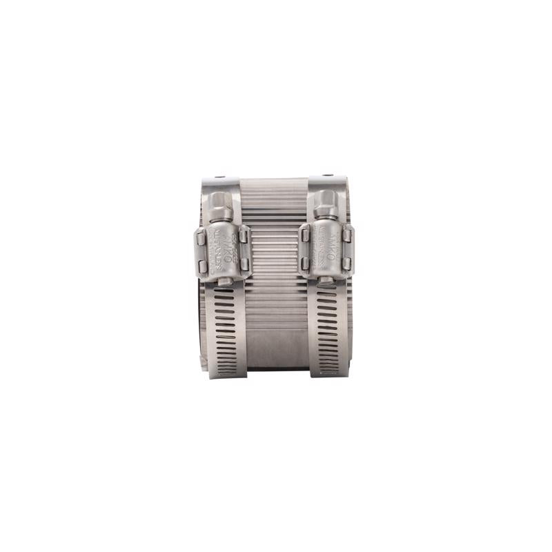 Proline BK Products 2 in. Hub Sizes X 2 in. D Hub Sizes Neoprene/Stainless Steel No Hub Coupling 1 p
