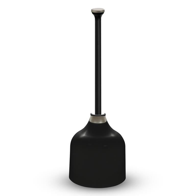 Korky Toilet Plunger and Caddy 13.75 in. L X 6 in. D