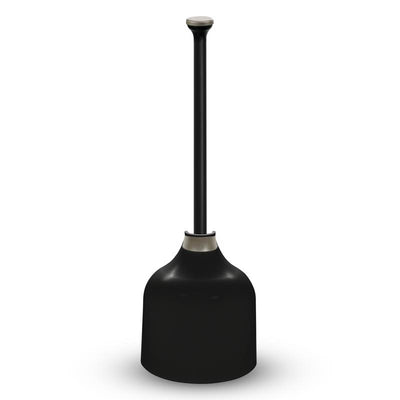 Korky Toilet Plunger and Caddy 13.75 in. L X 6 in. D