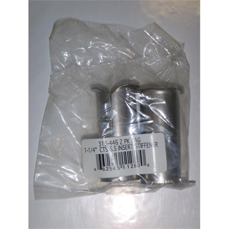 Legend 1-1/4 in. CTS each X 1-1/4 in. D Stainless Steel Insert Stiffener