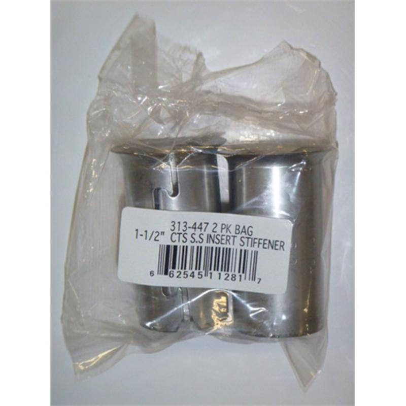 Legend 1-1/2 in. CTS each X 1-1/2 in. D Stainless Steel Insert Stiffener