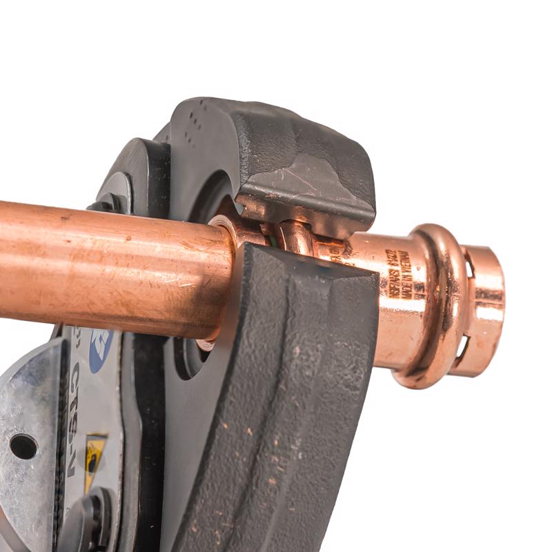 QuickFitting 1/2 in. Press in. Press in. Copper Coupling without Stop