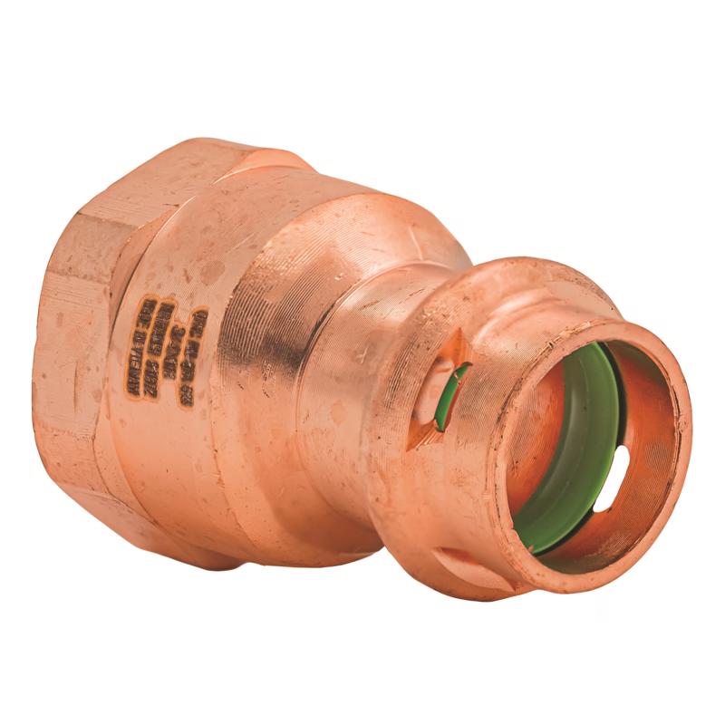 QuickFitting 1/2 in. Press in. FNPT in. Copper Adapter