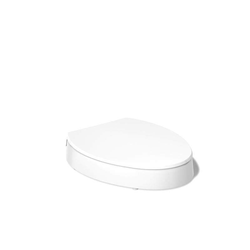 Kohler Hyten Slow Close Elongated White Plastic Toilet Seat