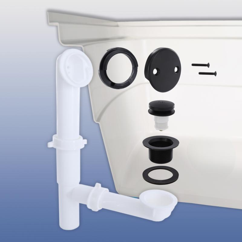 Danco 1-1/2 in. D Plastic Tub Drain Kit