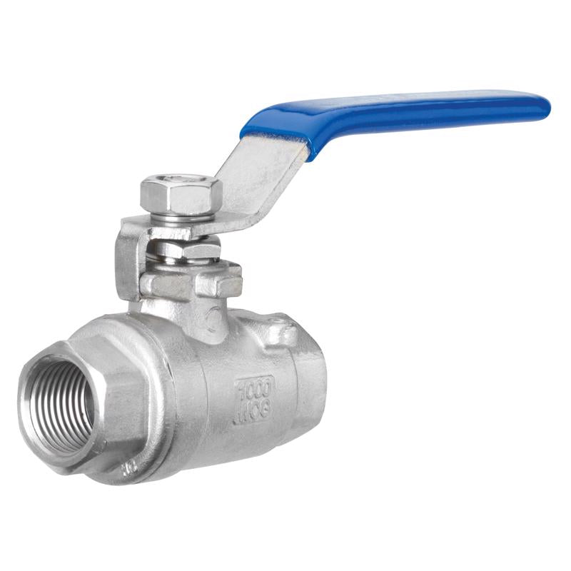 Homewerks Worldwide 3/4 in. Stainless Steel FIP Ball Valve Full Port Lever