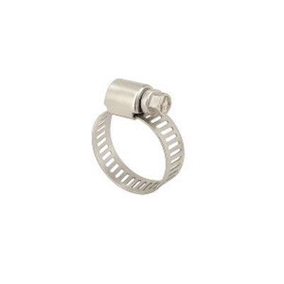 Power Sentry Green Life Distribution 3/8 in. to 5/8 in. SAE 16 Hose Clamp Stainless Steel Band