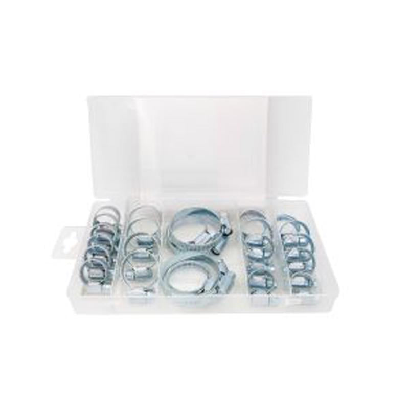 Power Sentry Green Life Distribution 3/8 in. to 2-1/4 in. SAE 16 Hose Clamp Stainless Steel Band