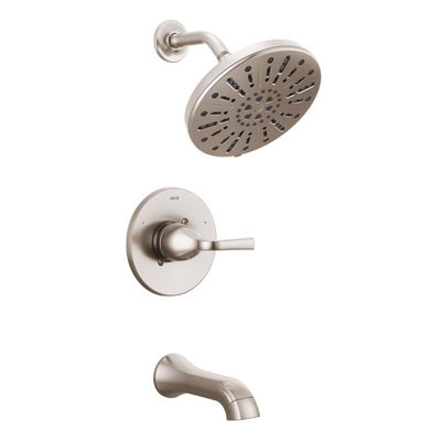 Delta Dallace 1-Handle Stainless Steel Tub and Shower Faucet