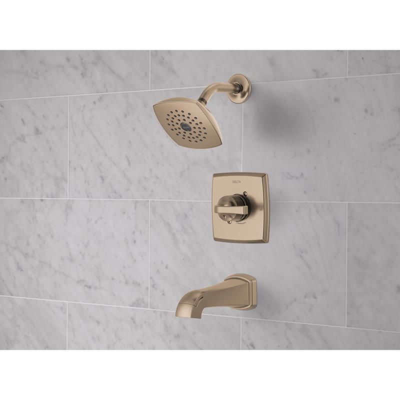 Delta Knoxville 1-Handle Bronze Tub and Shower Faucet
