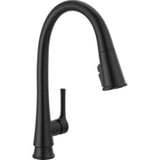 Delta Corwin One Handle Matte Black Pull-Down Kitchen Faucet