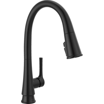 Delta Corwin One Handle Matte Black Pull-Down Kitchen Faucet