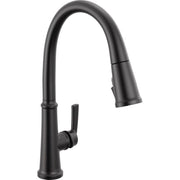 Delta Geist One Handle Matte Black Pull-Down Kitchen Faucet