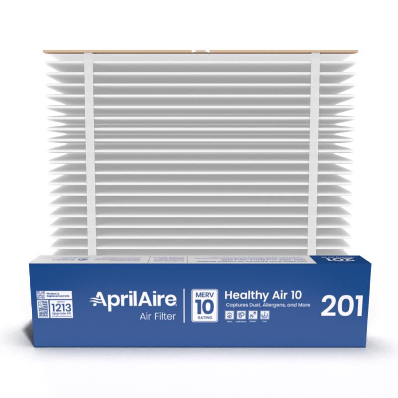 AprilAire 20 in. W X 25 in. H X 6 in. Fiberglass 10 MERV Pleated Air Filter