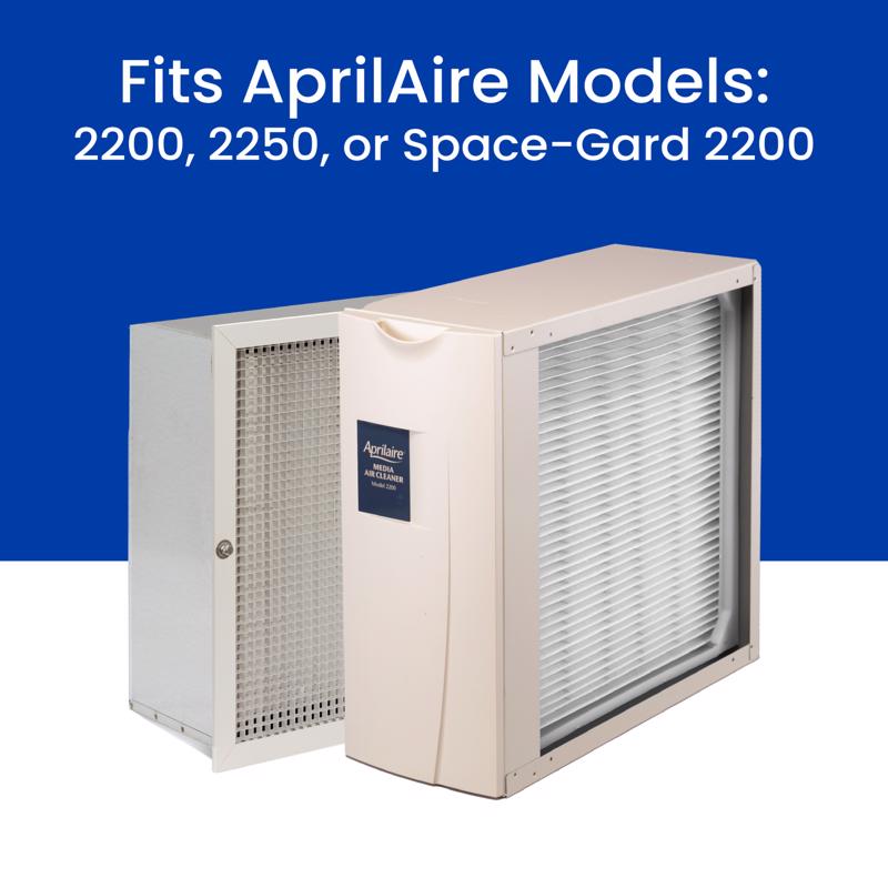 AprilAire 20 in. W X 25 in. H X 6 in. Fiberglass 10 MERV Pleated Air Filter