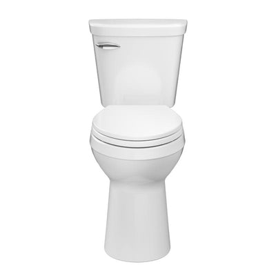 Gerber ADA Compliant 1.28 gal White Elongated Complete Toilet