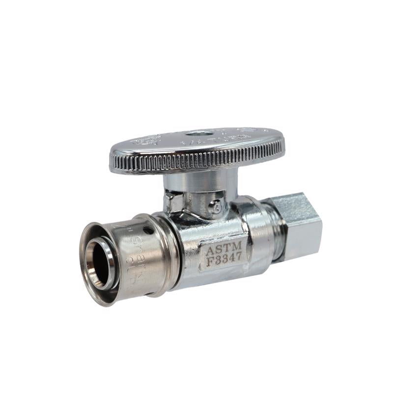 Sharkbite PEX Press 1/2 in. X 3/8 in. C x C Brass Drain Valve