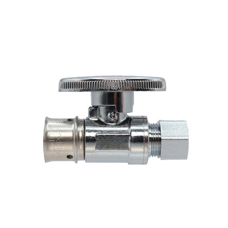 Sharkbite PEX Press 1/2 in. X 3/8 in. C x C Brass Drain Valve