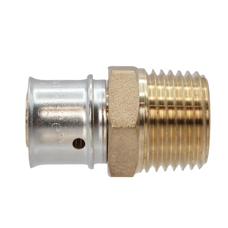 SharkBite PEX Press 1/2 in. Press each X 1/2 in. D MNPT each Brass Male Adapter