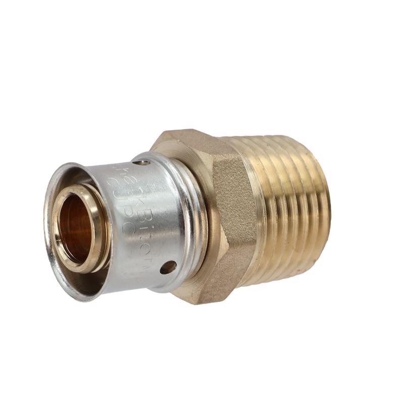 SharkBite PEX Press 1/2 in. Press each X 1/2 in. D MNPT each Brass Male Adapter