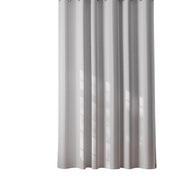 Zenna Home 74 in. H X 71 in. W White Shower Curtain Cotton
