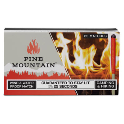 Pine Mountain 3 in. L Matches 25 pc