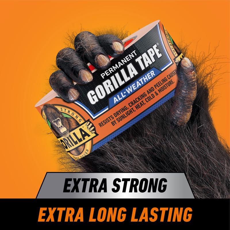 Gorilla 4.25 in. W X 10 yd L White Repair Tape