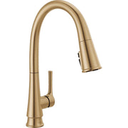 Delta Corwin One Handle Bronzed Gold Pull-Down Kitchen Faucet