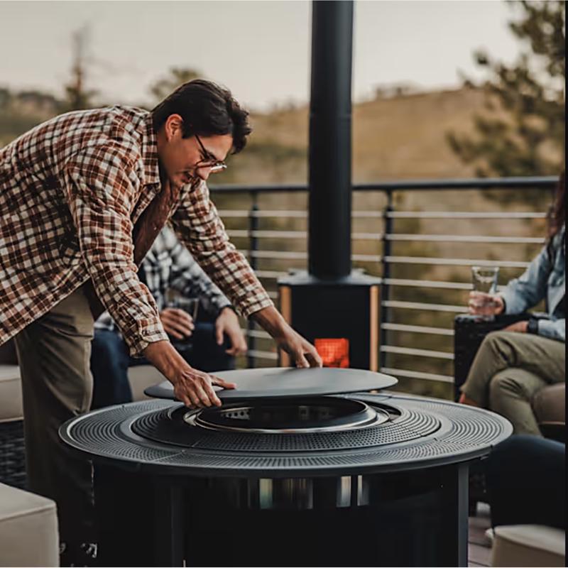 Solo Stove Steel Fire Pit Lid 2 in. H X 23.75 in. W X 23.75 in. D
