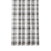 Zenna Home 72 in. H X 70 in. W Gray Stripe Shower Curtain Polyester