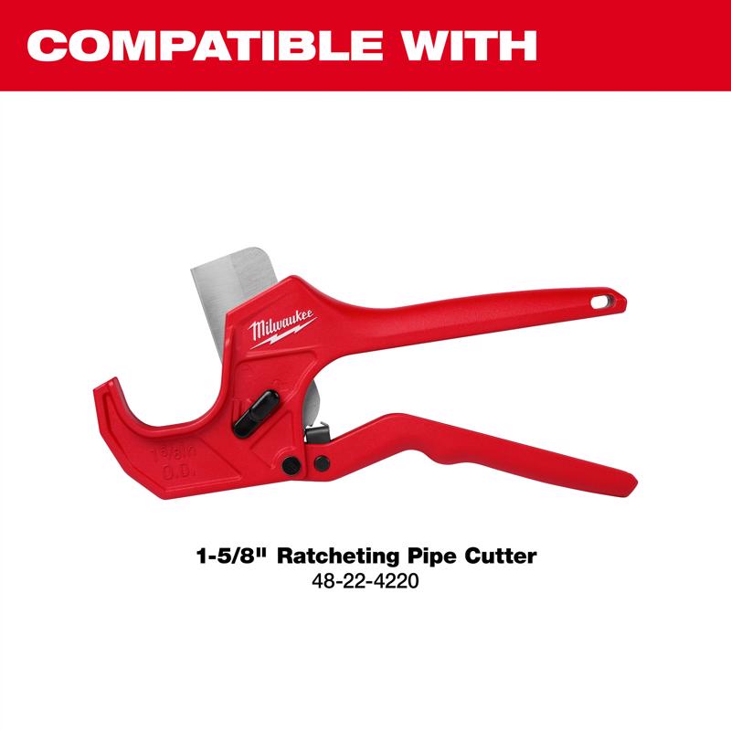 Milwaukee 1-5/8 in. Ratcheting Pipe Cutter Replacement Blade Silver