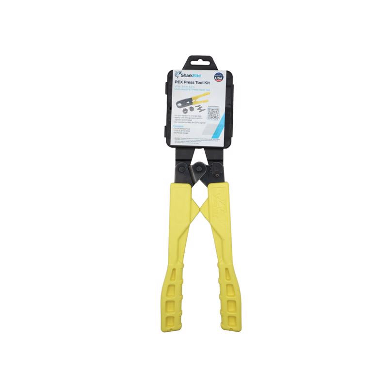 SharkBite 1 in. PEX Press Tool Kit Black/Yellow