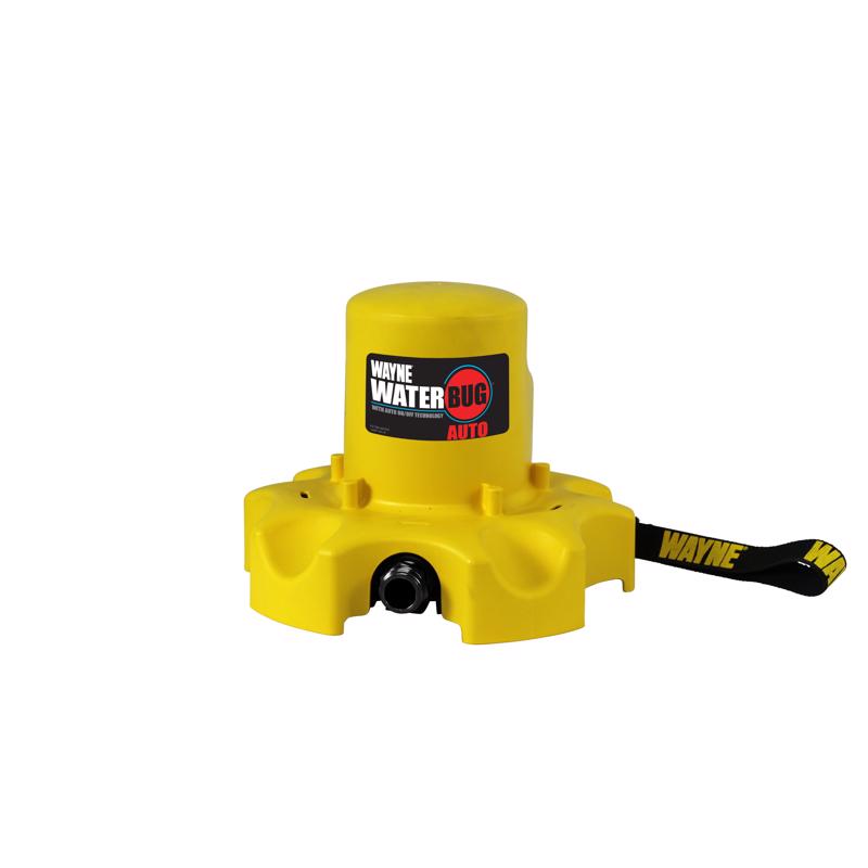 Wayne 1/4 HP 1900 gph Thermoplastic Automatic Bottom AC Utility Pump