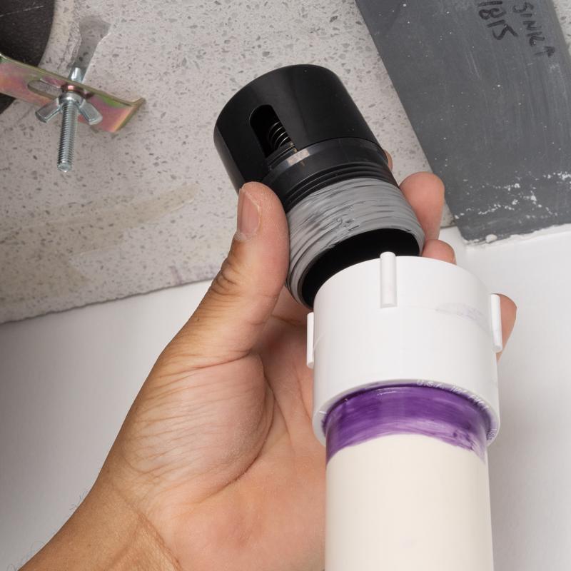 Oatey 1-1/2 in. MPT in. X 1-1/2 in. D MPT in. ABS In-Line Vent
