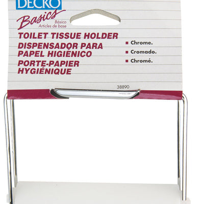 DECKO Chrome Toilet Paper Holder