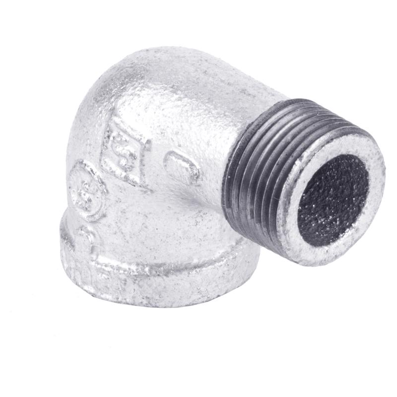 STZ Industries 1-1/4 in. FIP each X 1-1/4 in. D MIP Galvanized Malleable Iron 90 Degree Street Elbow
