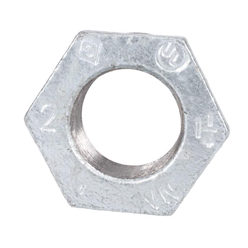 STZ Industries 2 in. MIP each X 1-1/4 in. D FIP Galvanized Malleable Iron Hex Bushing