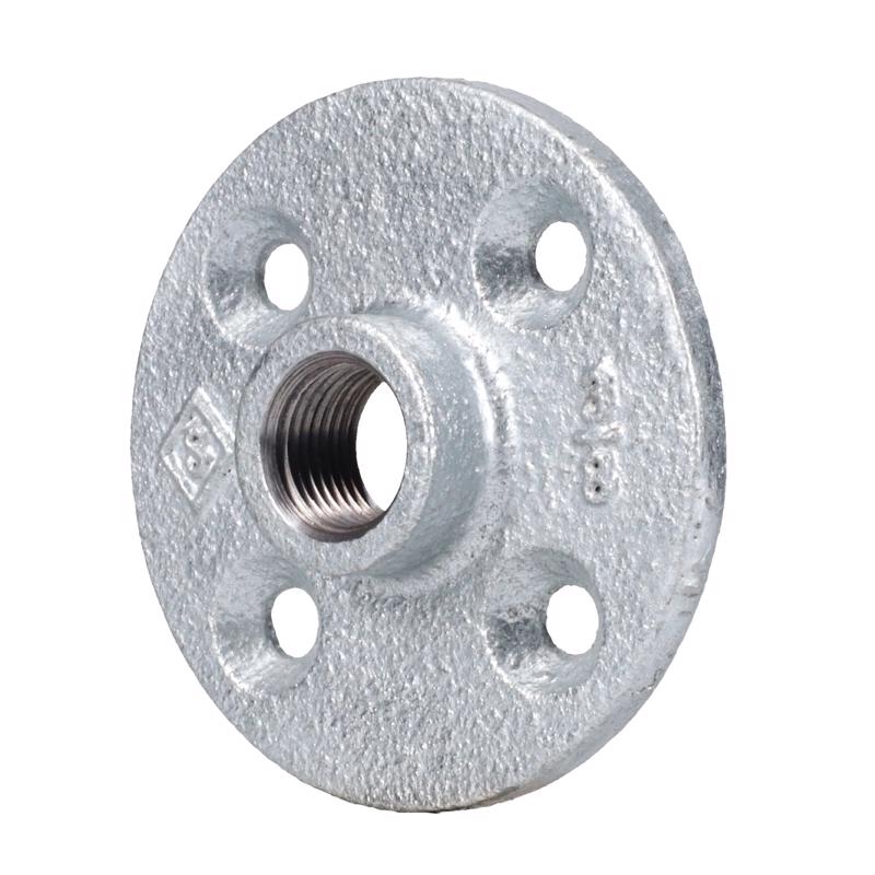 STZ Industries 3/8 in. FIP each Galvanized Malleable Iron Floor Flange
