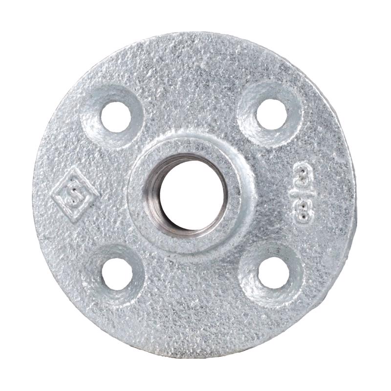 STZ Industries 3/8 in. FIP each Galvanized Malleable Iron Floor Flange