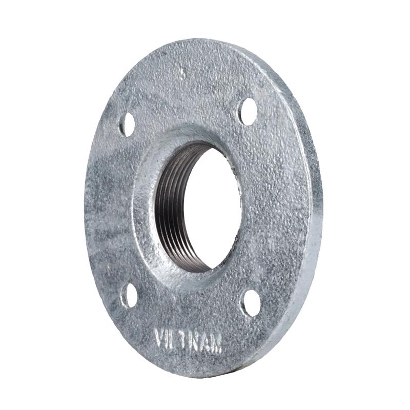 STZ Industries 1-1/2 in. FIP each Galvanized Malleable Iron Floor Flange