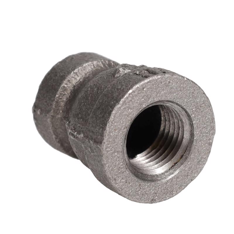STZ Industries 1/4 in. FIP each X 1/8 in. D FIP Black Malleable Iron Reducing Coupling