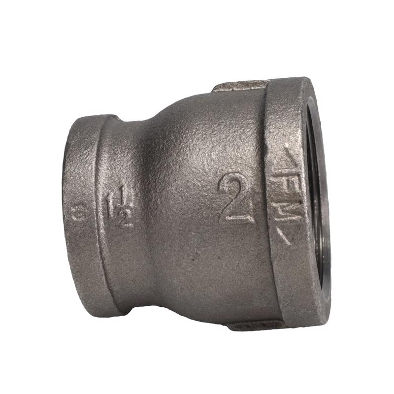 STZ Industries 2 in. FIP each X 1-1/2 in. D FIP Black Malleable Iron Reducing Coupling