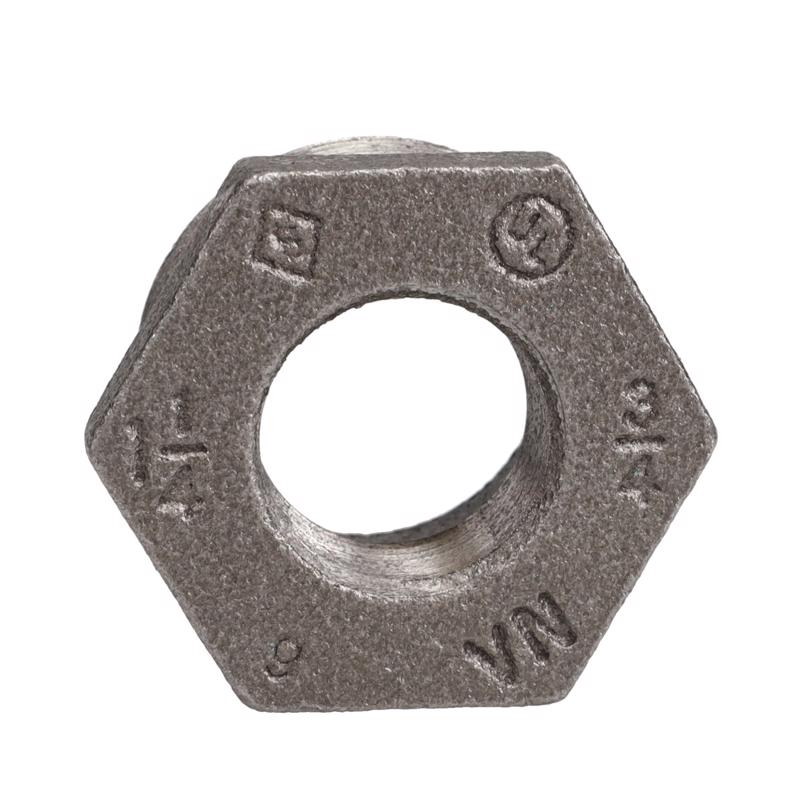 STZ Industries 1-1/4 in. MIP each X 3/4 in. D FIP Black Malleable Iron Hex Bushing