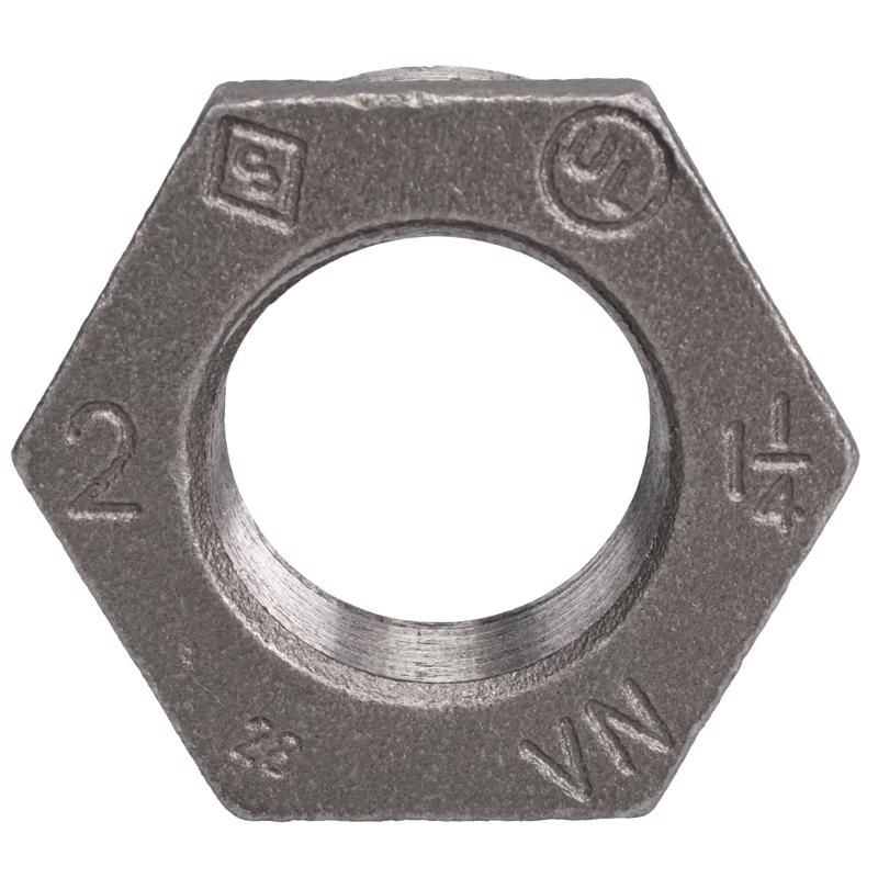 STZ Industries 2 in. MIP each X 1-1/4 in. D FIP Black Malleable Iron Hex Bushing