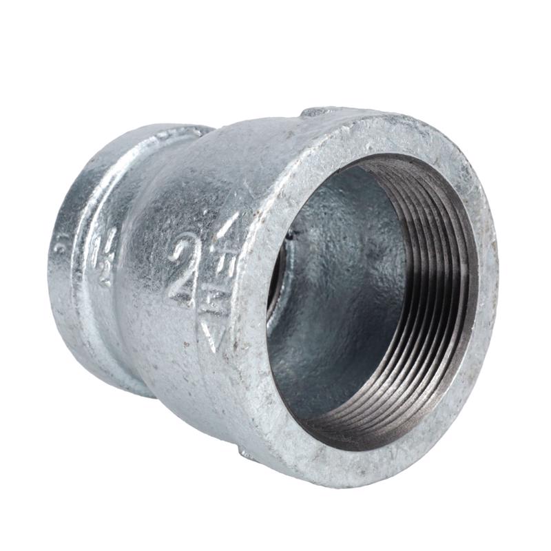 STZ Industries 2 in. FIP each X 1-1/2 in. D FIP Galvanized Malleable Iron Reducing Coupling